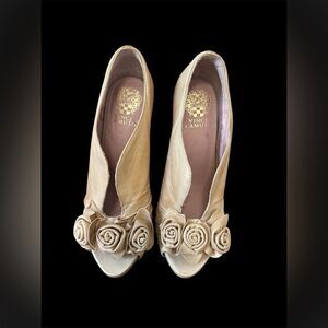 Vince Camuto Heels with Floral Detail